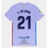 Officiële Voetbalshirt FC Barcelona Frenkie De Jong 21 Uit 2021-22 - Heren